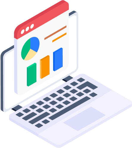 Analytics and reports illustration