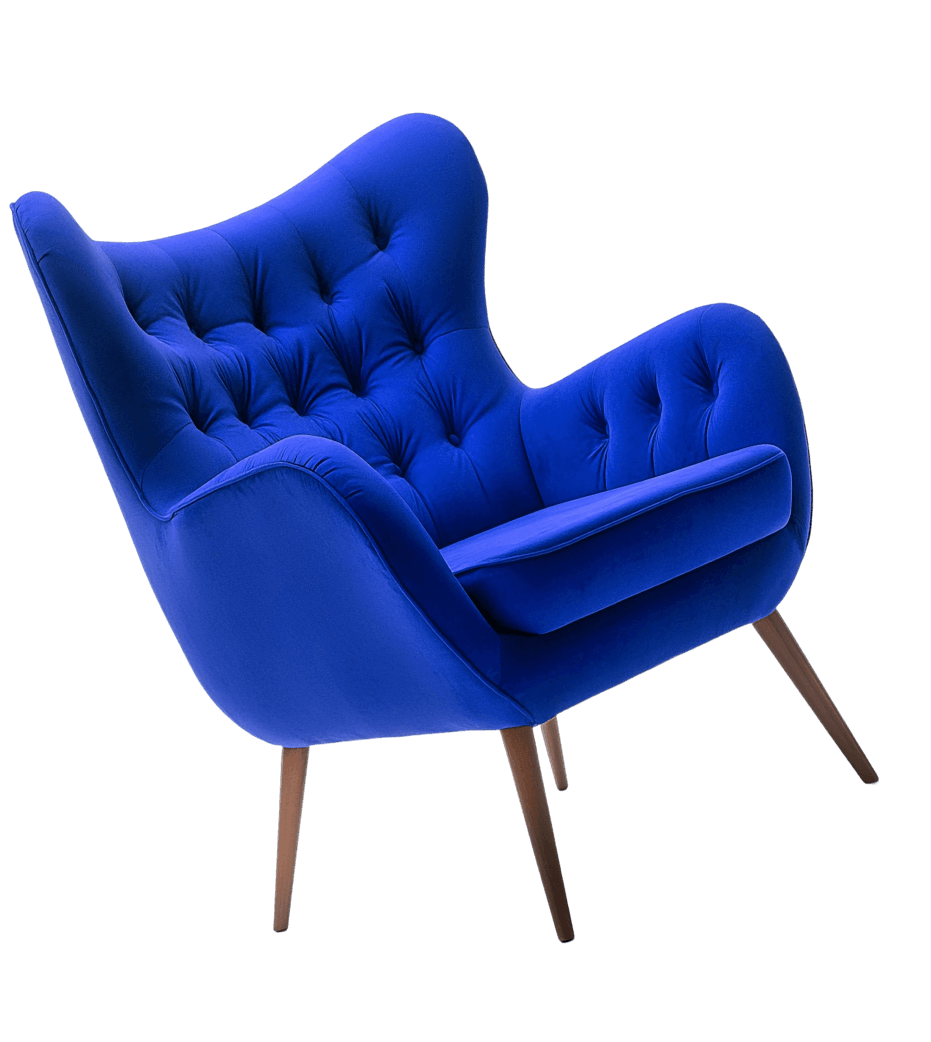 Blue chair product
