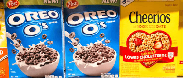 Oreo/cheerios